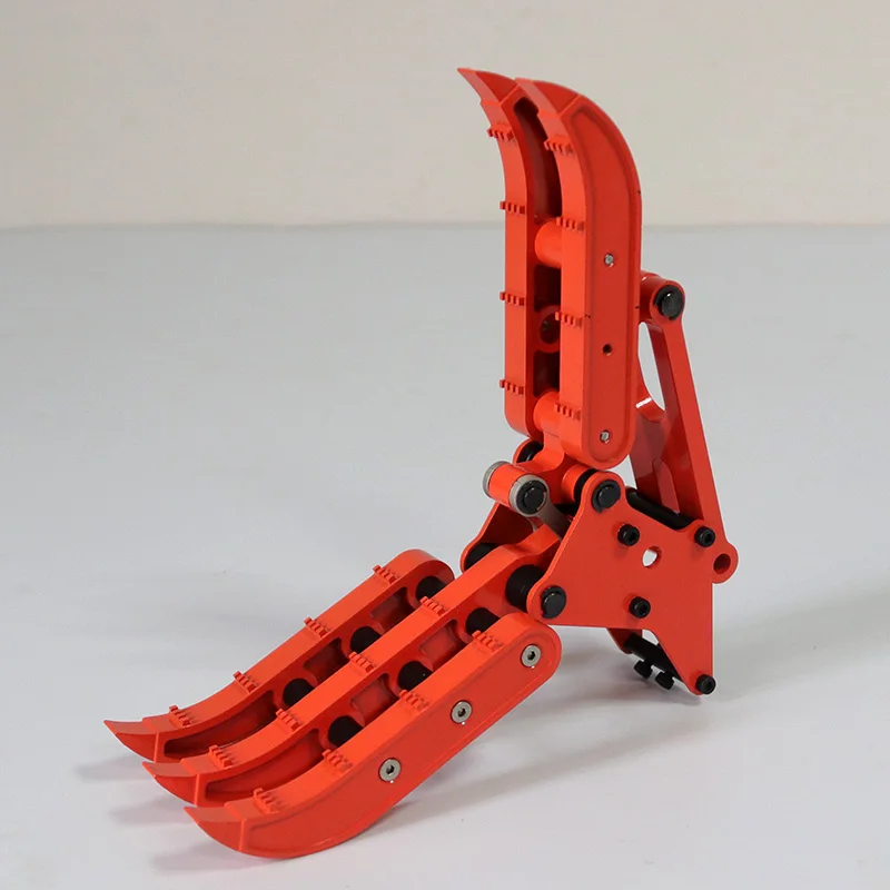 Remote control hydraulic excavator model upgrade parts metal wood clamp sets for 1/12 and 1/14 scale rc simulate excavator toys