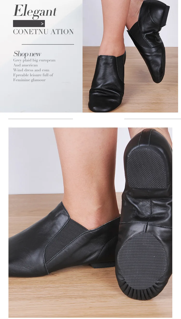Dongjak/кожаные балетки с натуральным лицевым покрытием; Танцевальная обувь для женщин; Танцевальная обувь для латинских танцев; джазовые кроссовки для мужчин