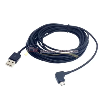 10PCS/CY Left angled 90 degree Micro USB Male to USB Data Charge Cable for Mobile Phone & Tablet 5M 3M 2M 1M Black
10PCS/CY Left angled 90 degree Micro USB Male to USB Data Charge Cable for Mobile Phone & Tablet 5M 3M 2M 1M Black