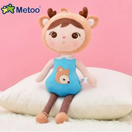 Metoo Angela doll 50cm kawaii Stuffed Plush Animals Cartoon Kids Toys Birthday gift Koala Panda Deer bee ladybug sheep