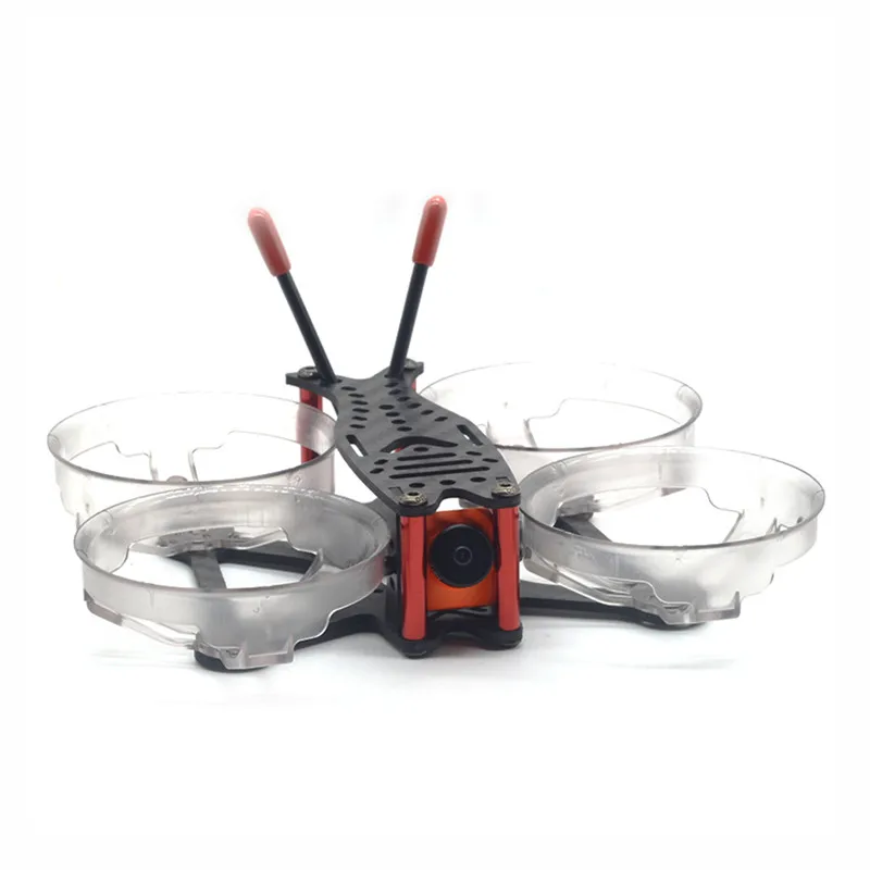 

FlyFox No.12 2 Inch 100mm 3K Carbon Fiber FPV Racing Frame Kit with Propeller Protection Ring 40g RC Drone Quadcopter Spare Part