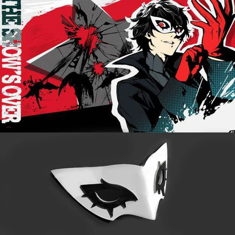 

Game Persona 5 mask Cosplay prop Ren Amamiya Anime masks Akira Kurusu Halloween Party P5