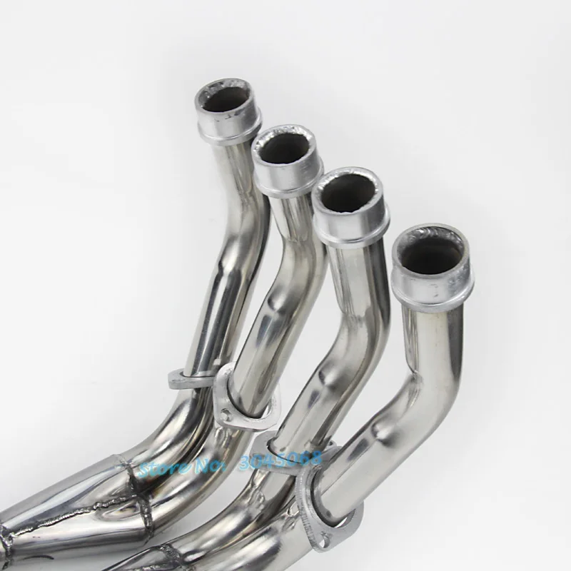 Xj6 de Escape de la motocicleta escapar modificado delantero de la motocicleta conexión medio enlace de Slip-On para YAMAHA XJ6N XJ6 sin silenciador