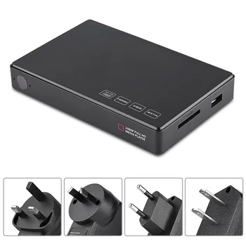 

2.5inch Full HD SATA HDD Player Media Player Center 32GB SD/MMC Card Stereo Sound 1080P Video HDMI Media Player