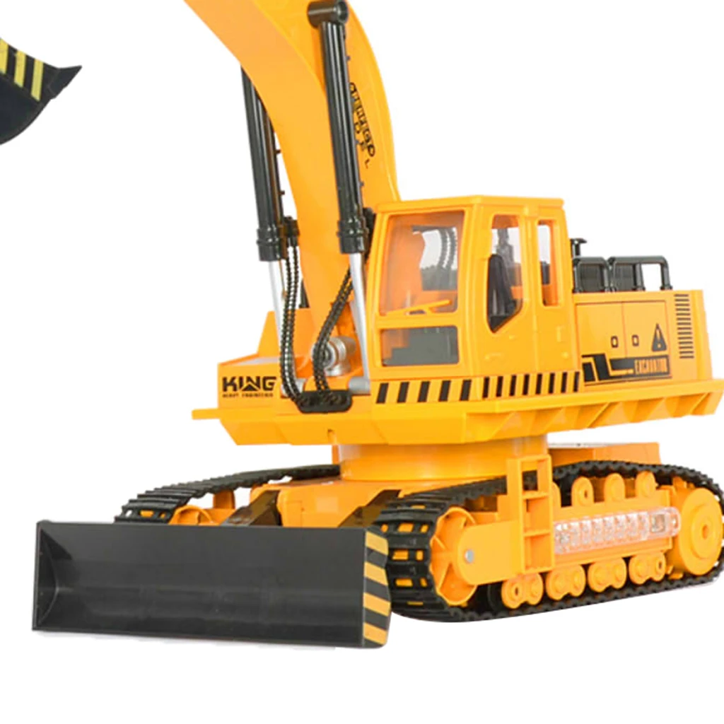 14 Channel Full Functional Remote Control RC Excavator (1/18 scale) Kids Children Toys Gift