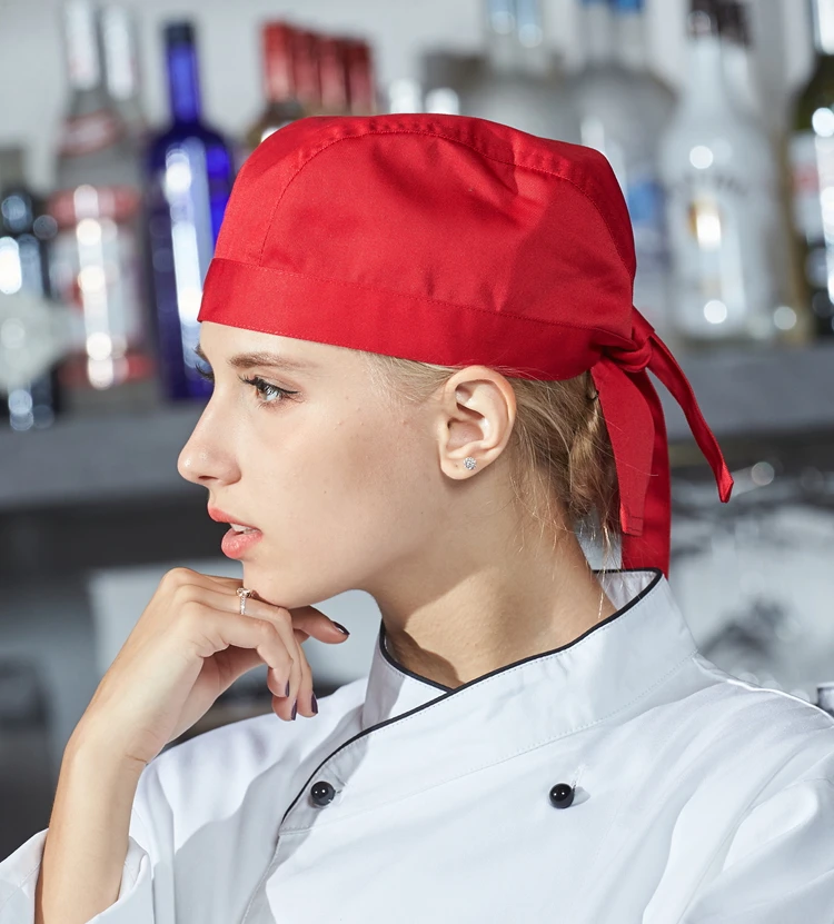 Высокое качество пиратская шляпа шеф-повара официанта шляпа отеля ресторана столовой пекарни приготовления пищи шапки плита шляпа