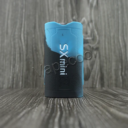 black blue SX mini g класс силиконовый чехол и силиконовый чехол для корпуса наклейка для Vape YIHI SXmini G класс коробка мод - Цвет: black blue
