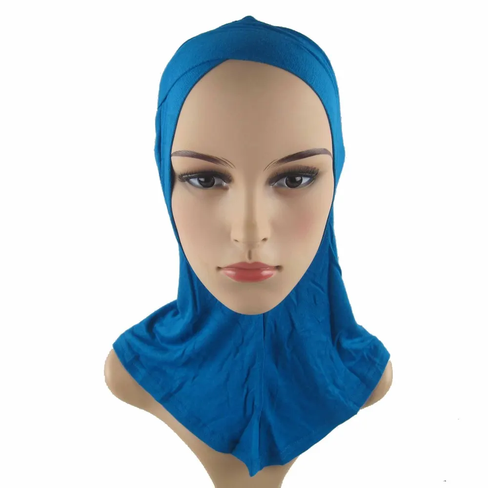 color4 P. Здоровый кроссовер ниндзя underscarf шеи крышка хиджаб Мусульманин крышка капота jdb064 - Цвет: color4
