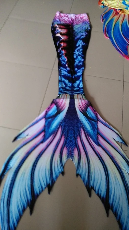 Женский купальник с хвостом русалки для взрослых и детей летний пляжный костюм