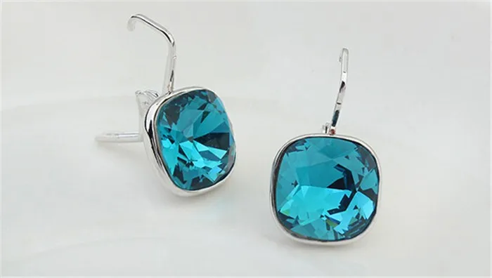 SHDEDE Кристалл от Swarovski висячие серьги классические модные ювелирные изделия женские праздничные аксессуары на подарок бижутерия-18872