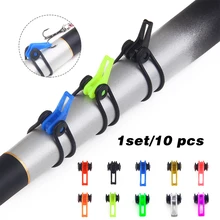 10 шт./компл. Пластик рыболовный крючок безопасный держатель держателя Соблазнительные аксессуары многоцветной рыболовные приманки безопасный держатель