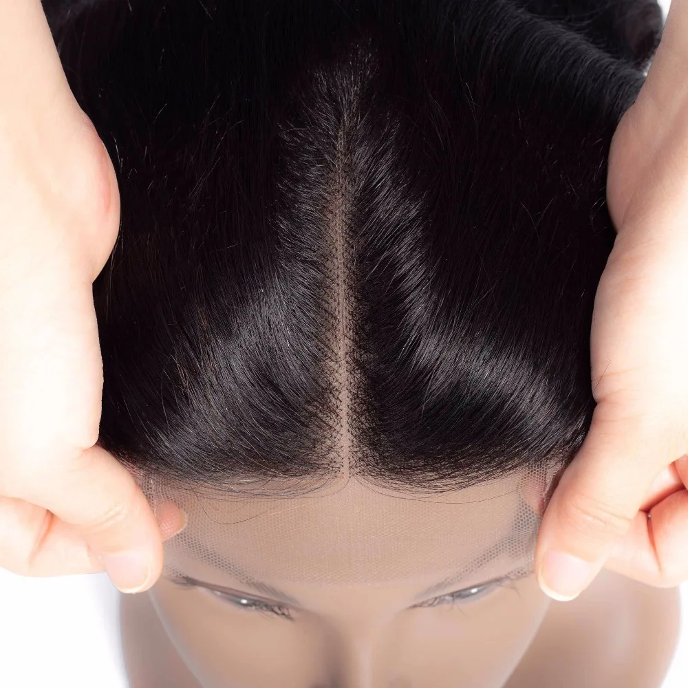 

MOBOK 4x4 Lace Closure Brazilian Straight Human Hair Lace Closure 4*4 Middle/free/three Part Swiss Lace Closure Natural 8-22Inch