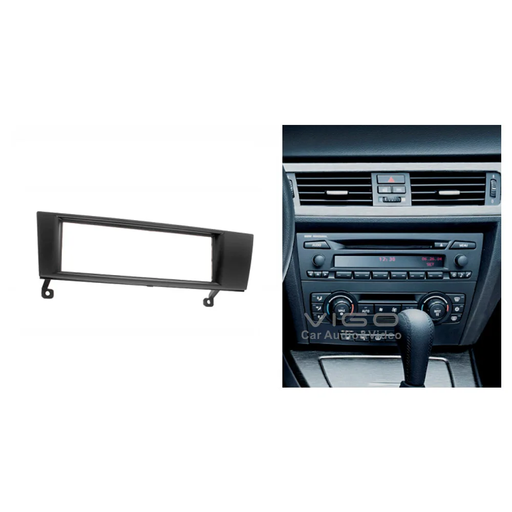 BMW 3 SERIES E46 CD STEREO RADIO FACIA FASCIA SURROUND FITTING ADAPTER PLATE KIT