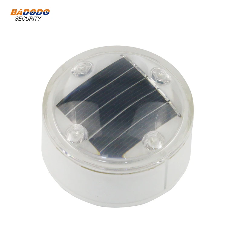 

IP68 Waterproof plastic shell LED Solar Powered Road Stud Light road Reflective Ground Warning lamp