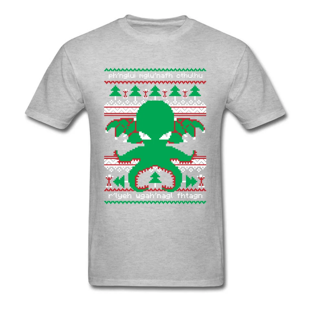 Cthulhu Cultist Christmas Santa_grey