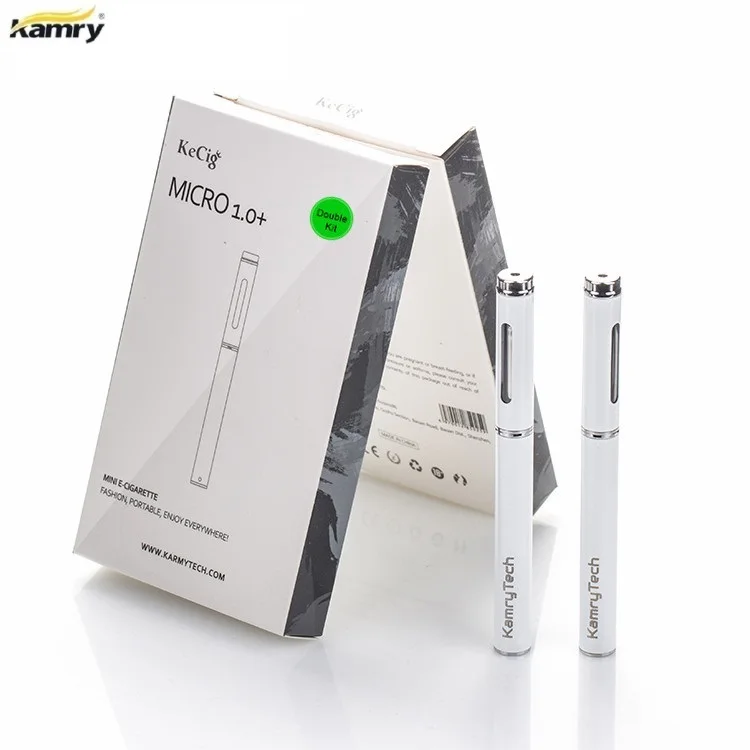 Оригинальный Kamry MICRO 1,0 Starter Kit с 510 нитки зарядка через usb 170 мАч для Vape ручка электронная сигарета испаритель