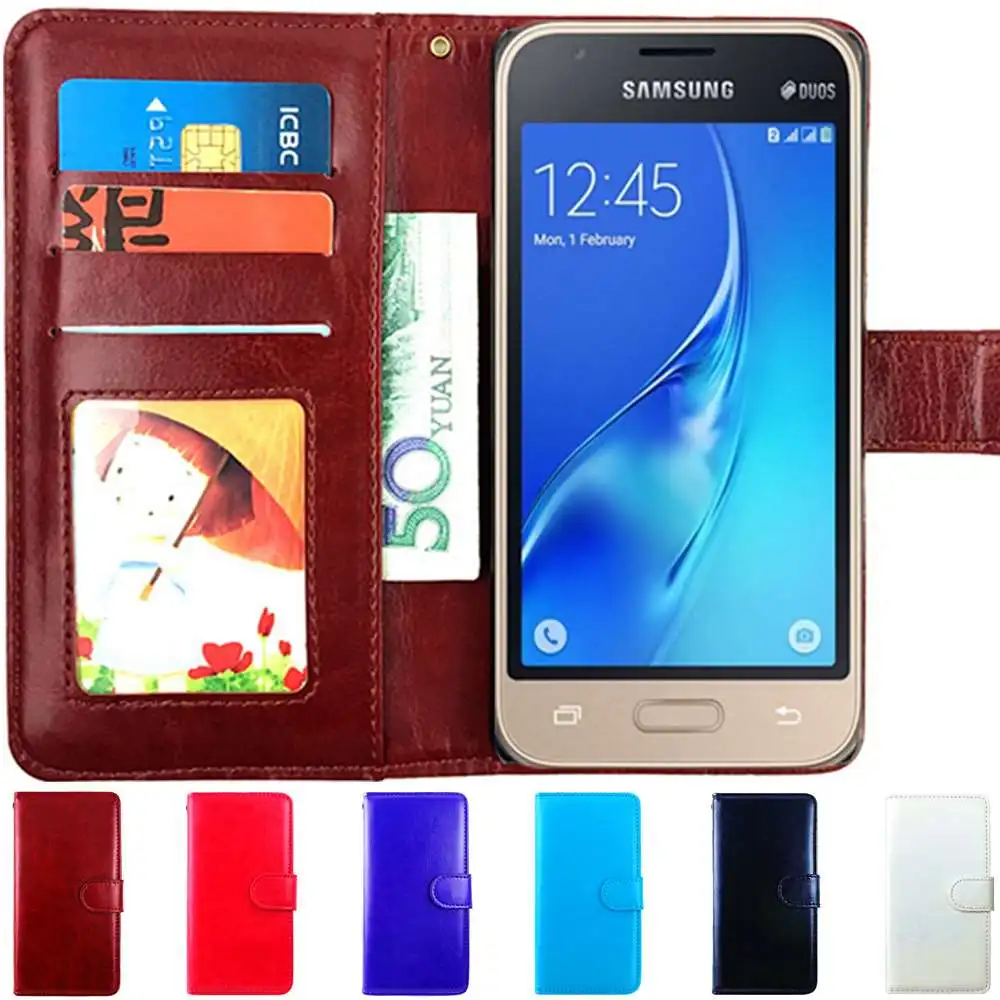 Флип чехол для Samsung Galaxy J1 Mini кожаный Бумажник телефона Duos J105H J105 SM DS 105 J 1 mini 2016|case for