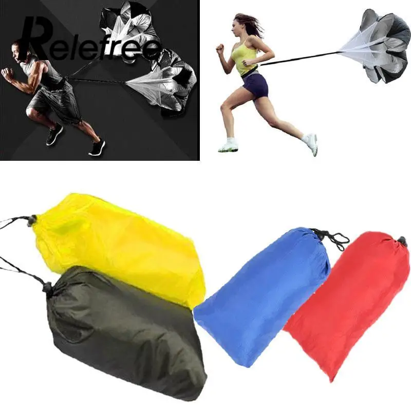 Relefree Speed Resistance Parachute Power Outdoor Running Chute Exercise Tool Football Training
