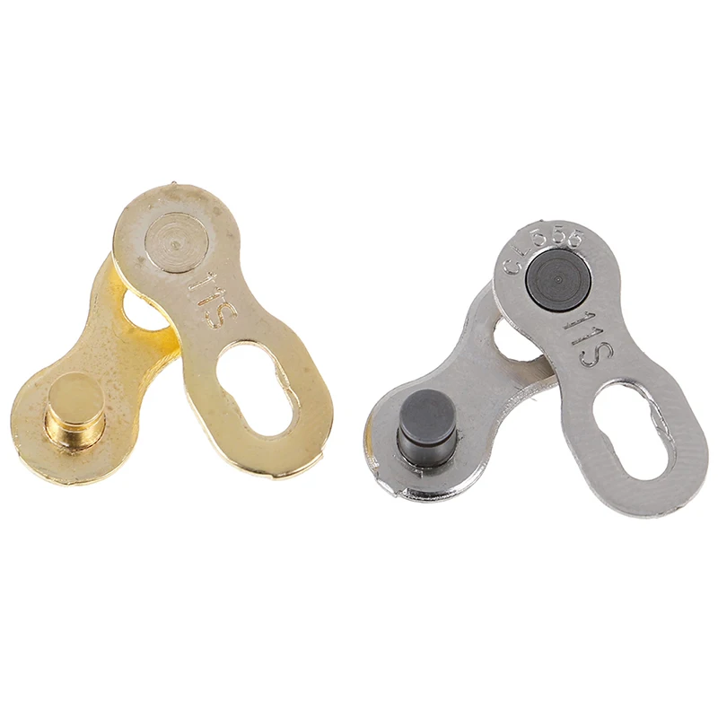 

2Pcs 11s Chain Connector Quick Clip MTB Mountain Road Bicycle Chain Tools Cycling Accessories Gold/Silver Bike Repair Tools