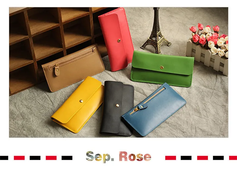 Dsigner Brand Luxury Women Wallets Zipper Passcard Card Female Bags Ladies Money Coin Women's Purse Carteras Long Wallets Women  (1)