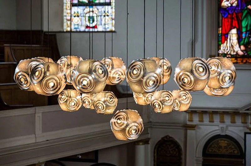 Modern Space Ball Pendant Lamp-8