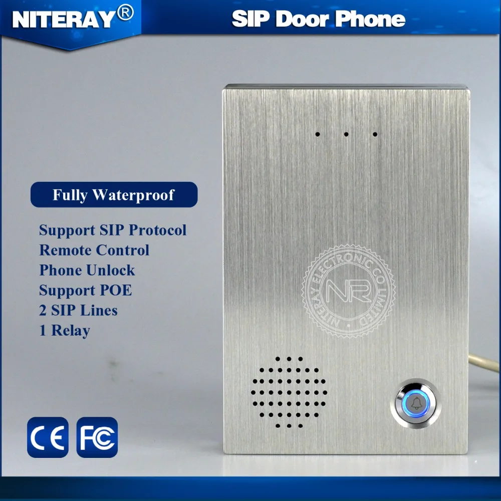 House IP Door Smart Phone support SIP Protocolin