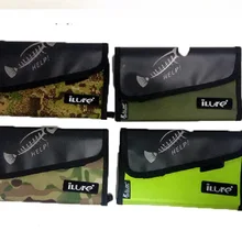 Рыболовные мягкие приманки сумки 35x21x3 см Многоцелевой Водонепроницаемый блесток сумка для приманки рыболовные снасти Сумка портативный большой емкости инструмент Pesca