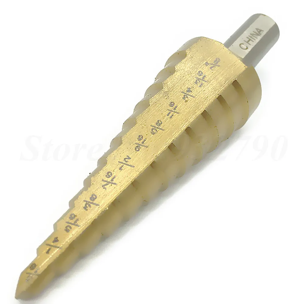 Step Drill Bit Reamer Titanium Bit Cone Drill Hole Cutter Bits