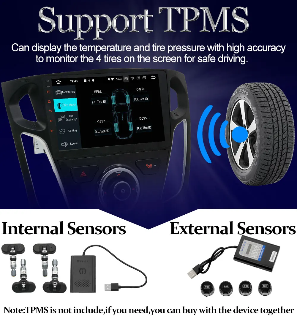 Perfect 9 inch 1024*600 4GB RAM Octa Core Android 8.0 Car DVD Multimedia For Ford Focus 3 2012-2015 Car Radio Bluetooth GPS Navigation 20