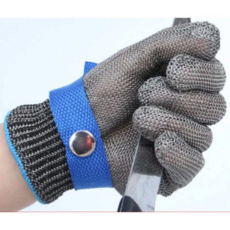 New Stainless Steel Metal Mesh Cut Resistant Glove Durable Quality