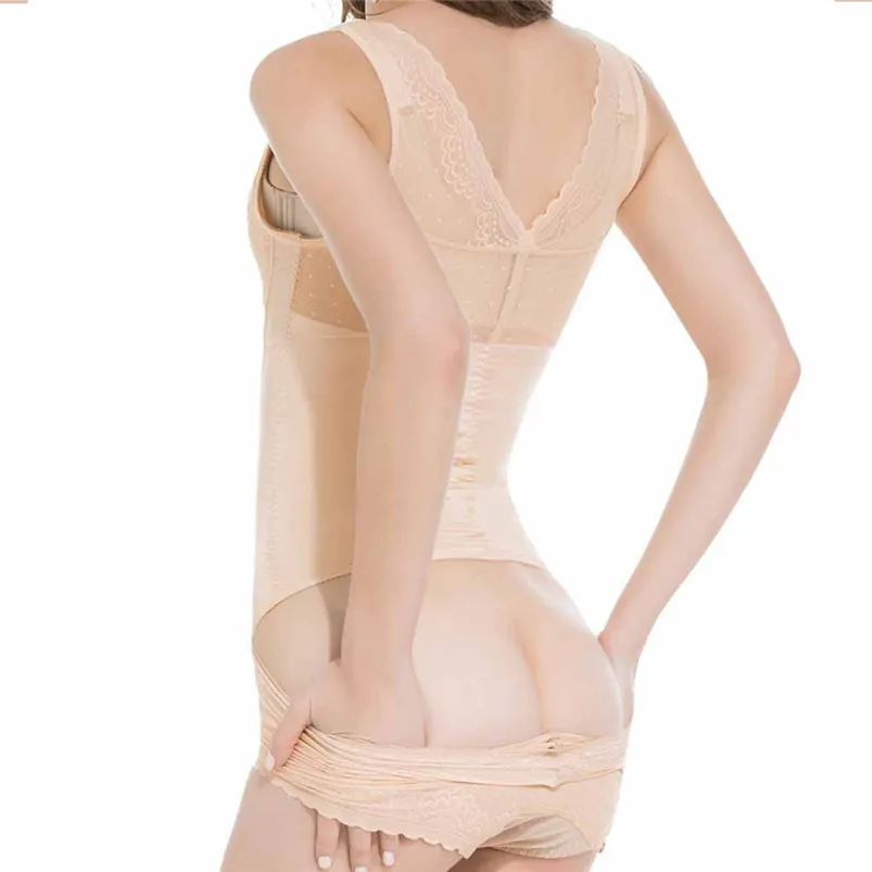 Sexy Women Underwear Slim Up Lingerie Women Body-Shaping Corset And Garment With Abdomen No Traces One-Piece Underwear 40MY03 (8)
