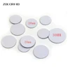 10pcs/lot 13.56MHZ/125KHZ  RFID Coin tag 30/25/20mm diameter coil ultra thin slim NFC coin tag ► Photo 1/6