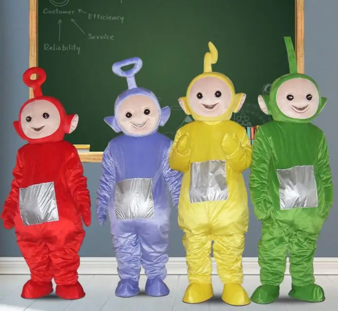 

Teletubbies Mascot Coutume Fancy Dress birthday Halloween party Cartoon Courtship performance props