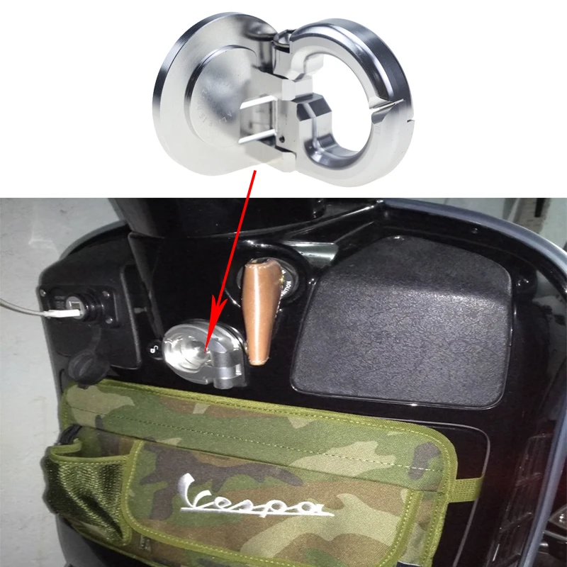 Best Price KODASKIN Helmet Hooks Locks Crochet Adapter for Piaggio Vespa GTS LXV Sprint Primavera Best Price KODASKIN Helmet Hooks Locks Crochet Adapter for Piaggio Vespa GTS LXV Sprint Primavera
