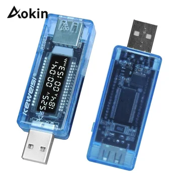 

USB Battery Tester Current Voltage Capacity Tester USB Volt Current Voltage Doctor Charger Capacity Tester Meter Power Bank