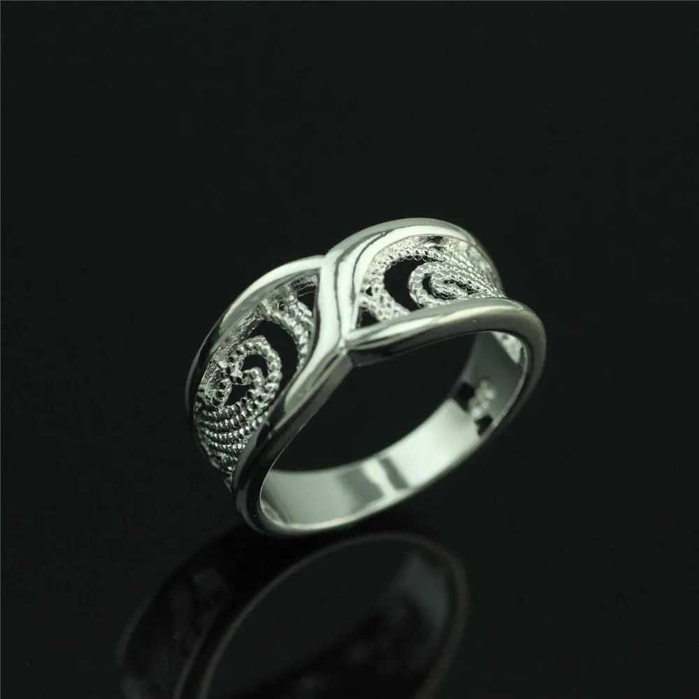 925 sterling silver ring Unique design woman ring Contracted twist
