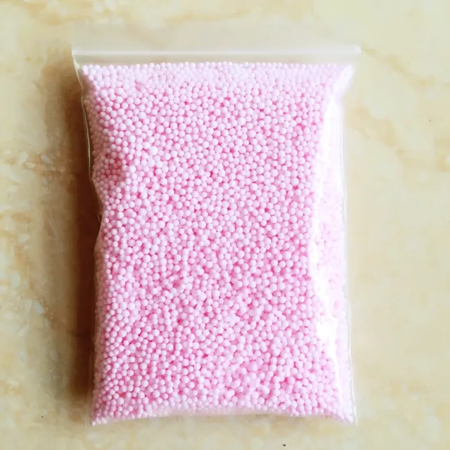 14g/bag Macarons Light Colors Pastel Foam Beads Colorful Polystyrene Foam Balls Styrofoam Mini Floam Beads Balls Crafts