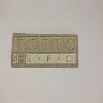 

Customized Garment Woven Label clothing main label High Density