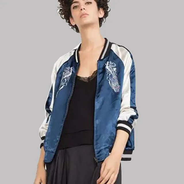 Blouson cuir femme noir et blanc Blouson cuir femme noir et blanc