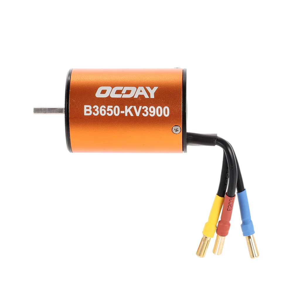 

Waterproof 60A Brushless Car Electronic Speed Control ESC B3650 3900KV 4P Sensorless Brushless Motor Programming Board