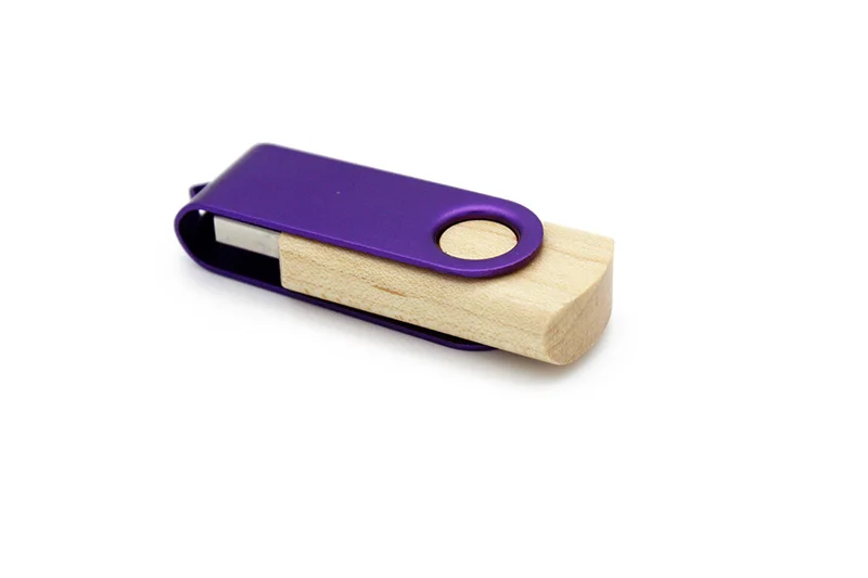 SHANDIAN USB 3,0 Металлический деревянный usb флеш-накопитель 4 ГБ 8 ГБ 16 ГБ 32 ГБ 64 ГБ вращающийся флеш-накопитель u диск