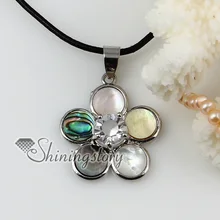 Цветок seashell мать жемчужный море ожерелья из раковины моллюска подвески 2013 ручной работы модные ювелирные изделия
