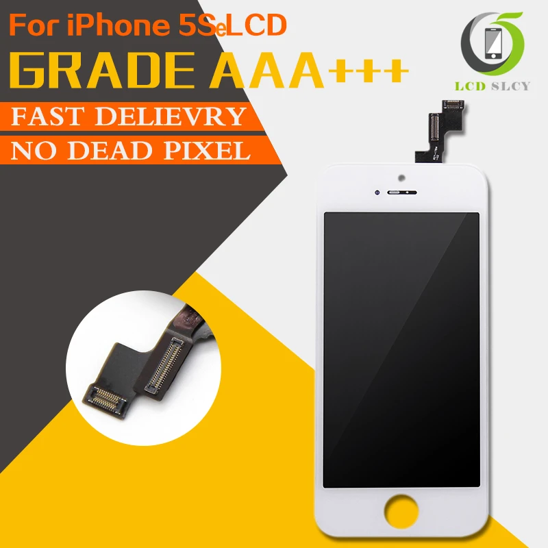 

100% Tested Brand New AAA Quality For iPhone 5SE LCD Touch Screen Digitizer Assembly No Dead Pixel Promise Free Shipping DHL