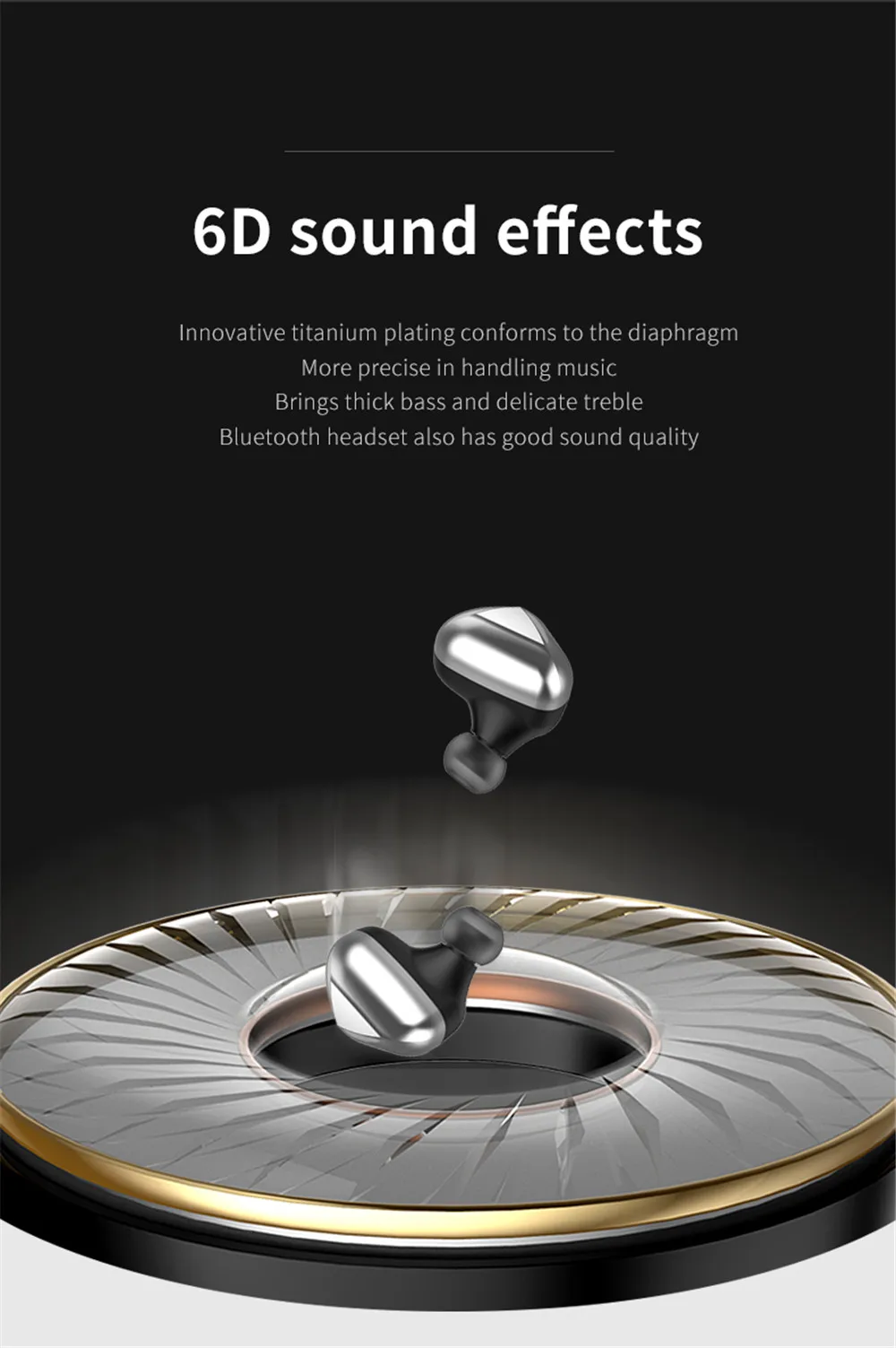 T50 TWS bluetooth-гарнитура BT5.0 шумоподавление стерео спортивные наушники беспроводные наушники IOS Android