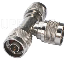 Superbat 5 шт. N радиочастотный адаптер n-штекер в N штекер 3 способа "T" Тип коаксиальный разъем