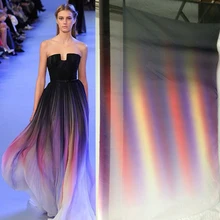 100 см* 148 см вечернее платье шифоновая одежда материал Tejidos оттенок цвет танец шифон Ткань Telas