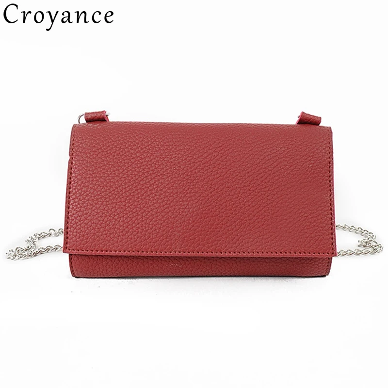 

Croyance Chic Mini Women Handbags PU Leather Shoulder Bag Crossbody Messenger Bag Phone Purse Clutch
