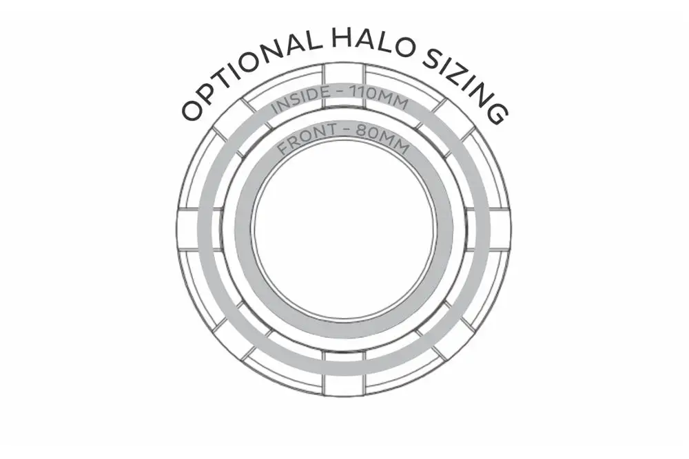 Apollo 3,0 серии Кожух Маска Крышка для 2,5 '3,0 дюймов Q5 H1 мини Hella hid линзы проектора bi xenon