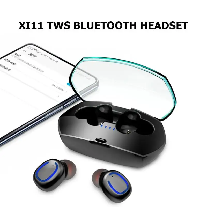 Bluetooth 5 0 Earbuds Wireless Earphone In Ear Earbuds TWS Sports Headset With Charging Box Handsfree Earbuds