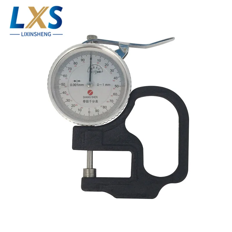 Mechincal Thickness Meter 0-5mm (0.001mm) Dial Thickness Gauge For Paper,Film,Adhesive Tape, Fabric Mechincal Thickness Meter 0-5mm (0.001mm) Dial Thickness Gauge For Paper,Film,Adhesive Tape, Fabric